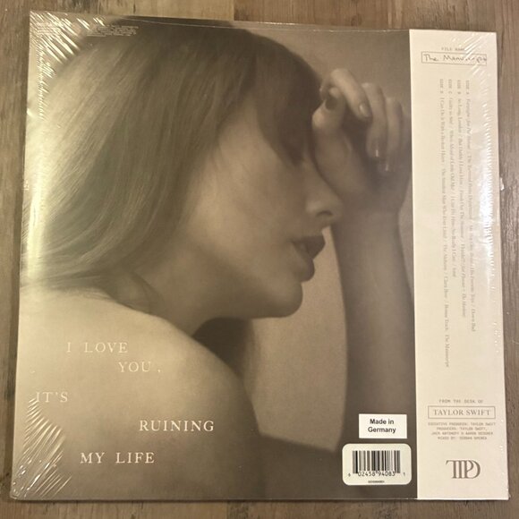 Taylor Swift TTPD - Phantom Clear Vinyl Variant - NWT - Picture 3 of 3